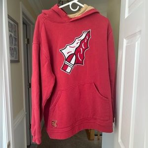 Red hoodie